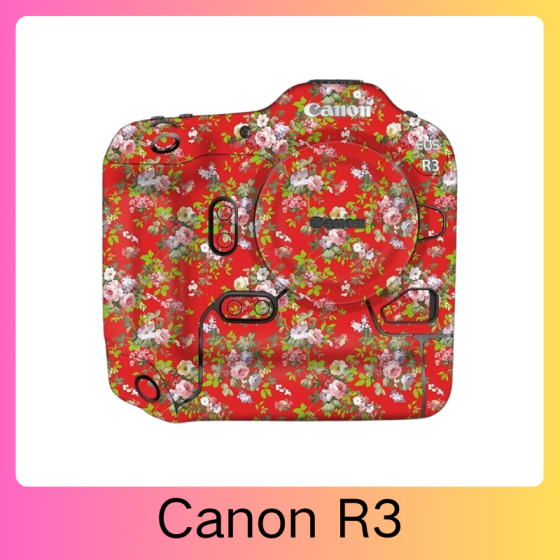 Corpo da Canon R3 - Pele câmera, adesivo câmera - com alta resistência a arranhões, à prova d'água e com design elegante.